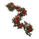 thumbnail image 3 of Guirnalda de flores de peonía de enredadera verde, flores artificiales de enredadera de seda floral para Rojo, 3 of 9