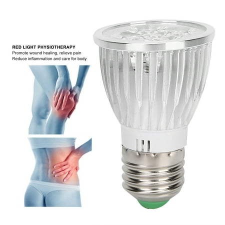 

ACOUTO Red Light Heat Massage Lamp 5W LED Red Light Care Bulb Device For Joint Back Knee Muscle Pain Relief 850nm Light Penetrates Deep Into The Skin