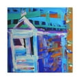 thumbnail image 1 of Beach Hut Euphoria - Canvas, 1 of 10