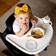 thumbnail image 2 of 2Pcs Upgraded Suction Baby Feeding Plate With Divided Soft Silicone Placemat Toddler Training Dishware For Highchair Tray Tableware 16.9" X 16.1", 2 of 7