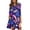 Dark Blue, variant on CIENVNSTG Women's Fashion A-Line Summer Dress Casual Flowy Dress for Everyday Wear