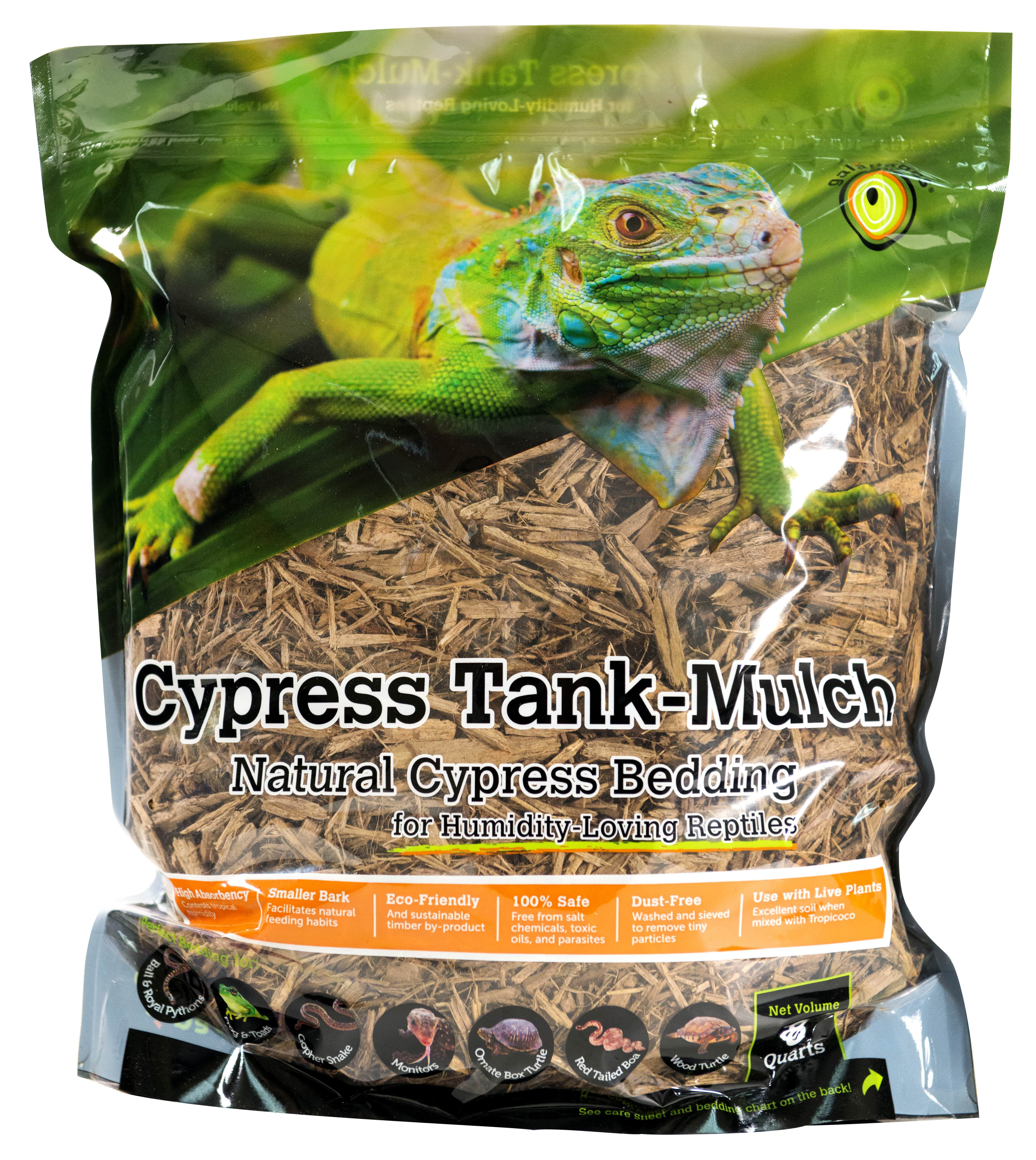 Galápagos (05054) Cypress Tank Mulch Forest Floor Bedding, 8Quart