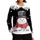 thumbnail image 1 of WILLBEST Sudadera con Capucha de Estilo Acogedor, Manga Larga, Estilo Informal, Cálida, Suave, de Corte Holgado, con Estampado Navideño Ideal para Mujer Chica​​, 1 of 5