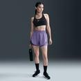 thumbnail image 3 of Women's Nike Dri-FIT High-Waisted 2-in-1 Shorts Color: Black Size: SMALL, 3 of 4