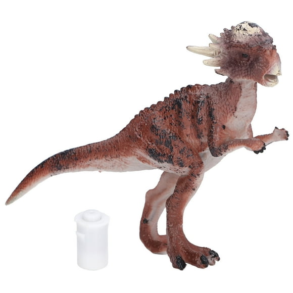 Mini Dinosaur Figures Set,Dinosaur Figurine,Children Static Pachycephalosaurus Dinosaur Model Toy with Sound Decoration for Boys Girls
