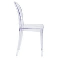 thumbnail image 6 of BizChair 4 Pack Ghost Side Chair in Transparent Crystal, 6 of 12