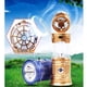 thumbnail image 3 of Linterna Con Ventilador Portátil Solar De LED Luz Suminstros De Hogar Casa Jardín Adornos Azul Macarena Linterna que acampa del LED, 3 of 8