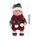thumbnail image 3 of Adornos navideños, adornos navideños, regalos navideños. Muñeca renacida de bebé de 25 cm de goma suave, muñeco relajante con temática navideña, gorro de punto, regalo de osito de peluche., 3 of 6