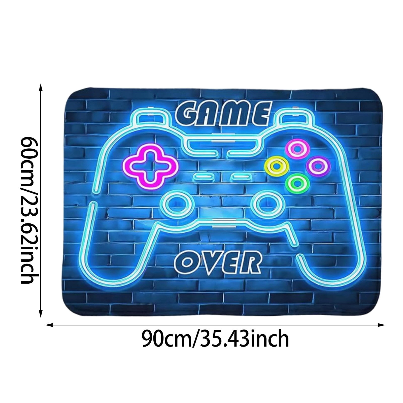 ZYS Interactive Educational Play Mat Colorful Game Carpet For Kids Learning And With Soft Crystal Velvet Material