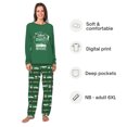 thumbnail image 2 of Family Matching Christmas Vacation Pajama Set, Green Holiday Truck Design with Festive Pants, 2 of 7