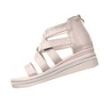 thumbnail image 2 of Bkhluea Wedge Gladiator Sandals for Women, Comfort Sandals for Women, Casual Walking Sandals, Women Platform Sandals, 2 of 4