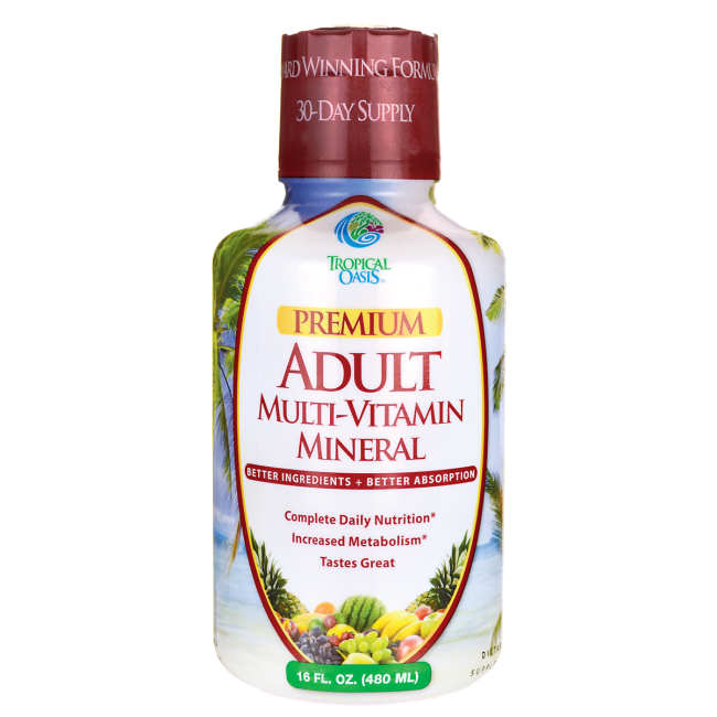 Tropical Oasis Liquid Multiple Vitamin/Mineral 16 fl. oz. Walmart