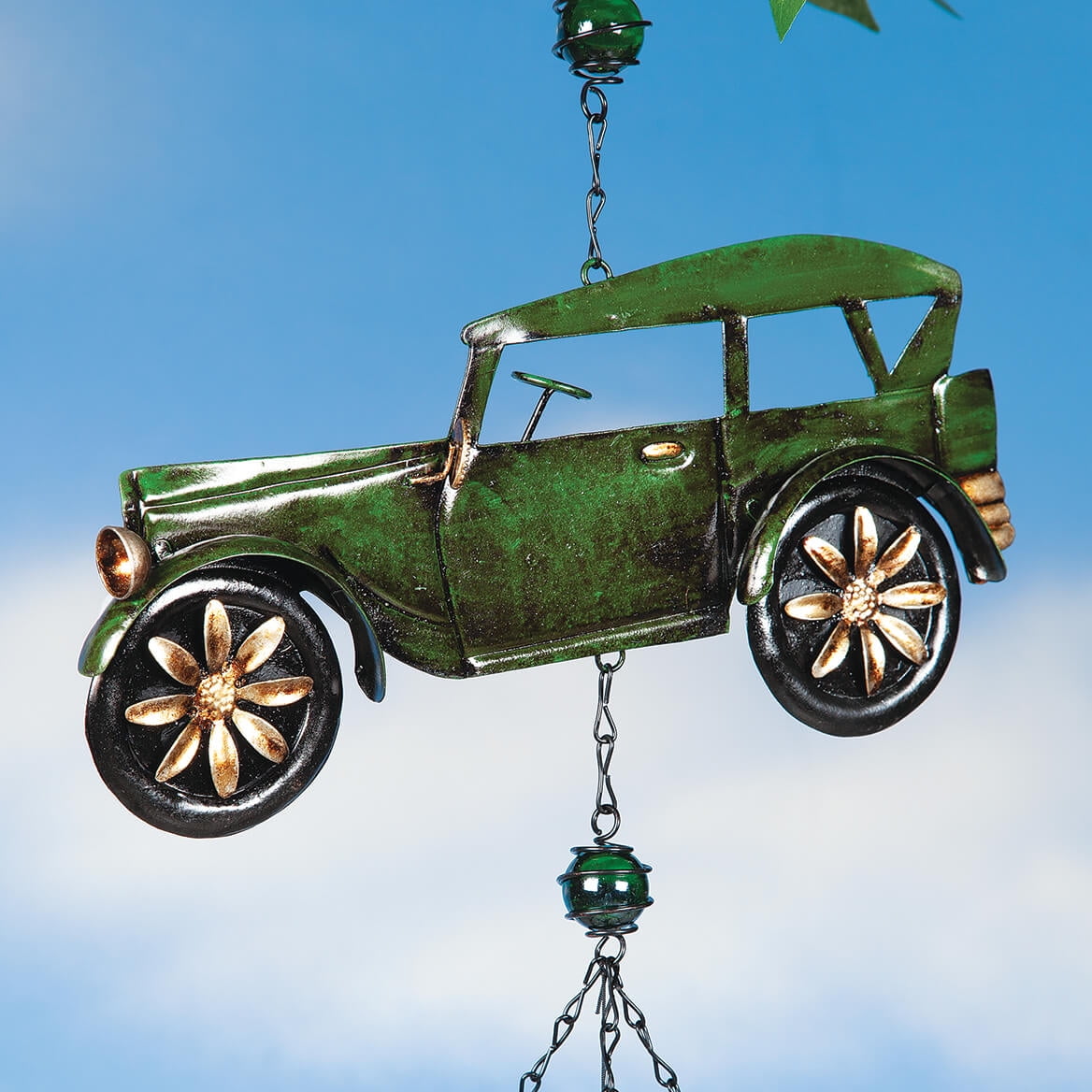 Metal Car Wind Chime by Fox River Creations