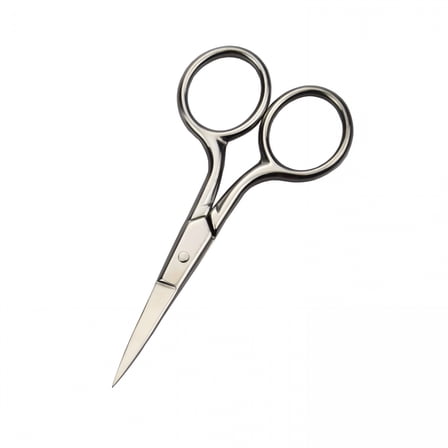FACEGA Professional Grooming Scissors for Personal Care Facial Hair Removal and Ear Nose Eyebrow Trimming Stainless Steel Fine Straight Tip Scissors