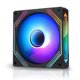 thumbnail image 2 of PC Case Fan 14CM 5V 3Pin ARGB Circulating Mirror Light Effect Negative Blade Cooling Fan, 2 of 5