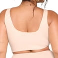 thumbnail image 2 of YITTY Nearly Naked Shaping Midi Bra, Beige, 1X/2X, 2 of 7