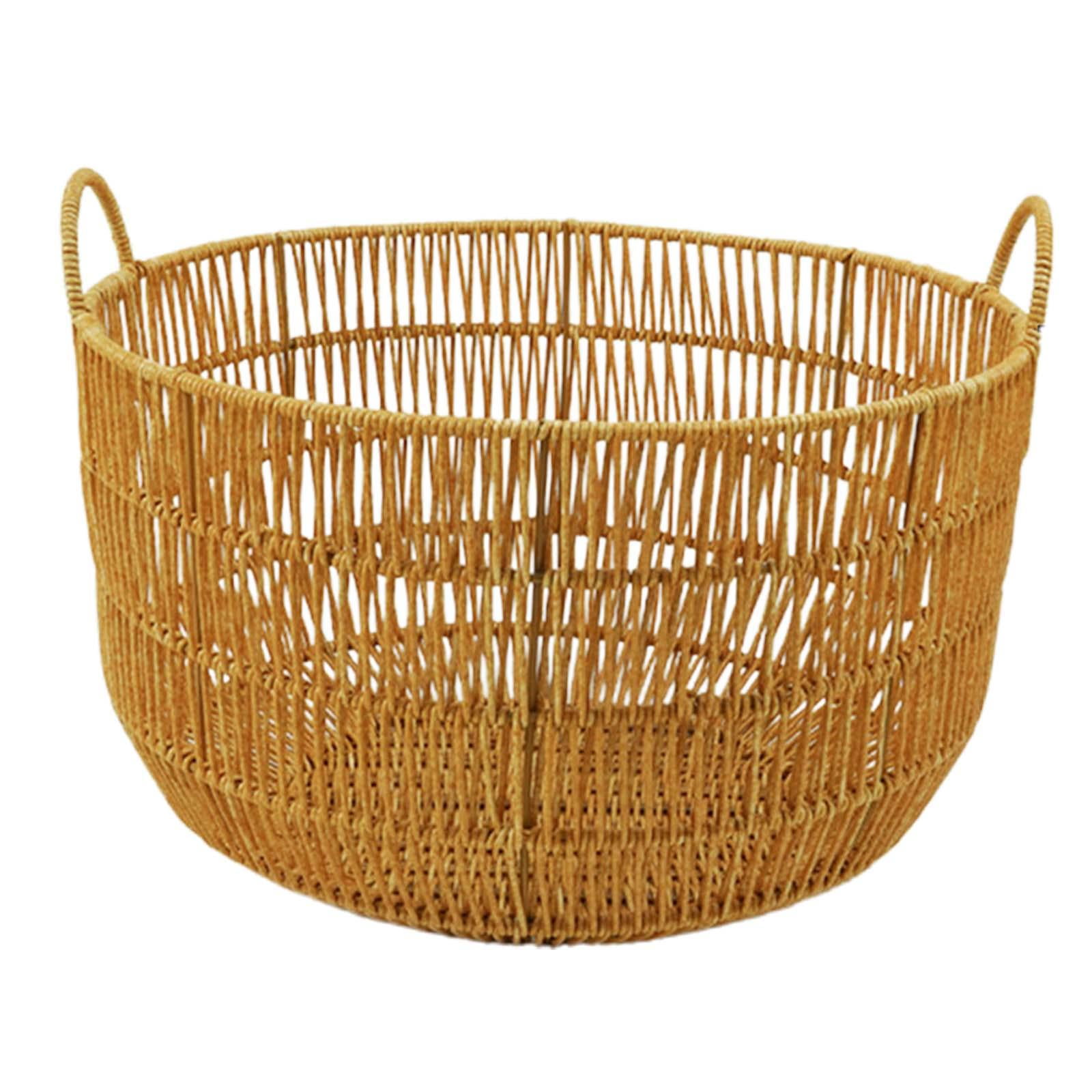 2X(Panier De Portion De Panier De Pain De Panier Tissé Par Osier Ovale