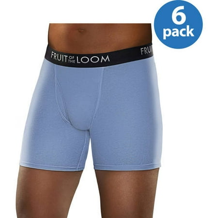Save up to $7.96 Today! Fruit of the Loom Mens Breathable Assorted Color Boxer Briefs