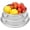 2+3+4QT Colander, variant on Stainless Steel Set of 3 – Micro-Perforated Strainers with Handles, Self-Draining Base for Pasta Vegetables Fruit