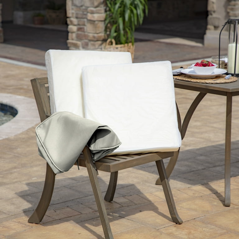 Arden Selections ProFoam Performance Outdoor Chair Cushion 20 x 20, Sand  Cream 