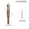 thumbnail image 2 of Uxcell Brocas de Taladro de 3/4" en Espiral, Broca de Acero de Alta Velocidad M35 Cobalto para Metal, 2 of 6