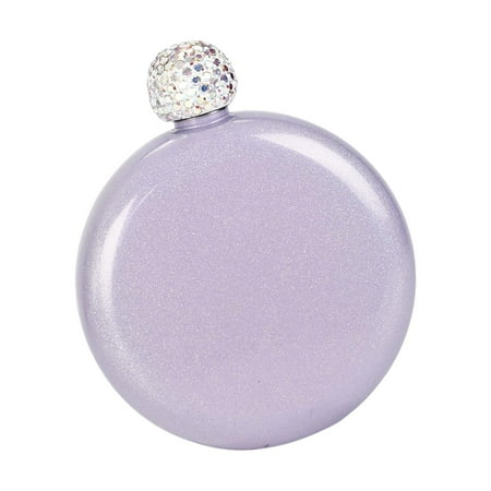 

140ml Hip Rhinestones Lid Lady Jug for Outdoor Carrying Container