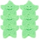 thumbnail image 3 of 6 esponjas de baño con forma de estrella, esponjas exfoliantes corporales, esponjas de limpieza, esponjas de baño para niños, 3 of 8