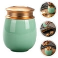 thumbnail image 6 of Kitchen Canister Ceramic Food Storage Jar Spice Storage Holder Sugar Sealing Jar, 6 of 7