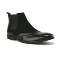 thumbnail image 2 of Gino Vitale Men's Wingtip Brogue Two-Tone Chelsea Boots&nbsp;, 2 of 2