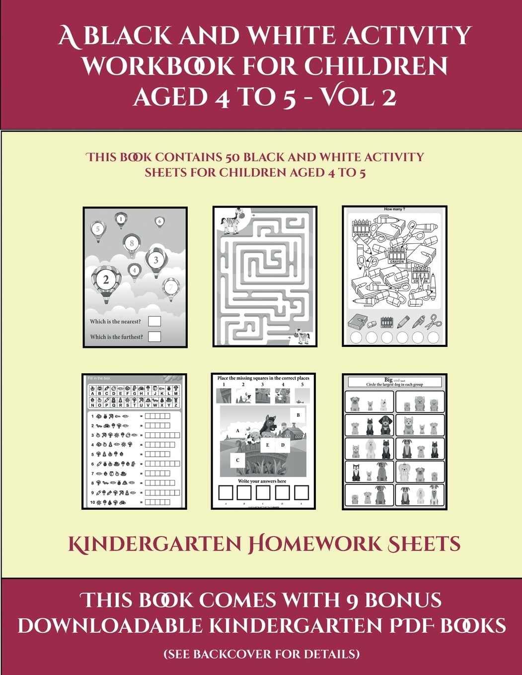 Kg 2 english syllabus image