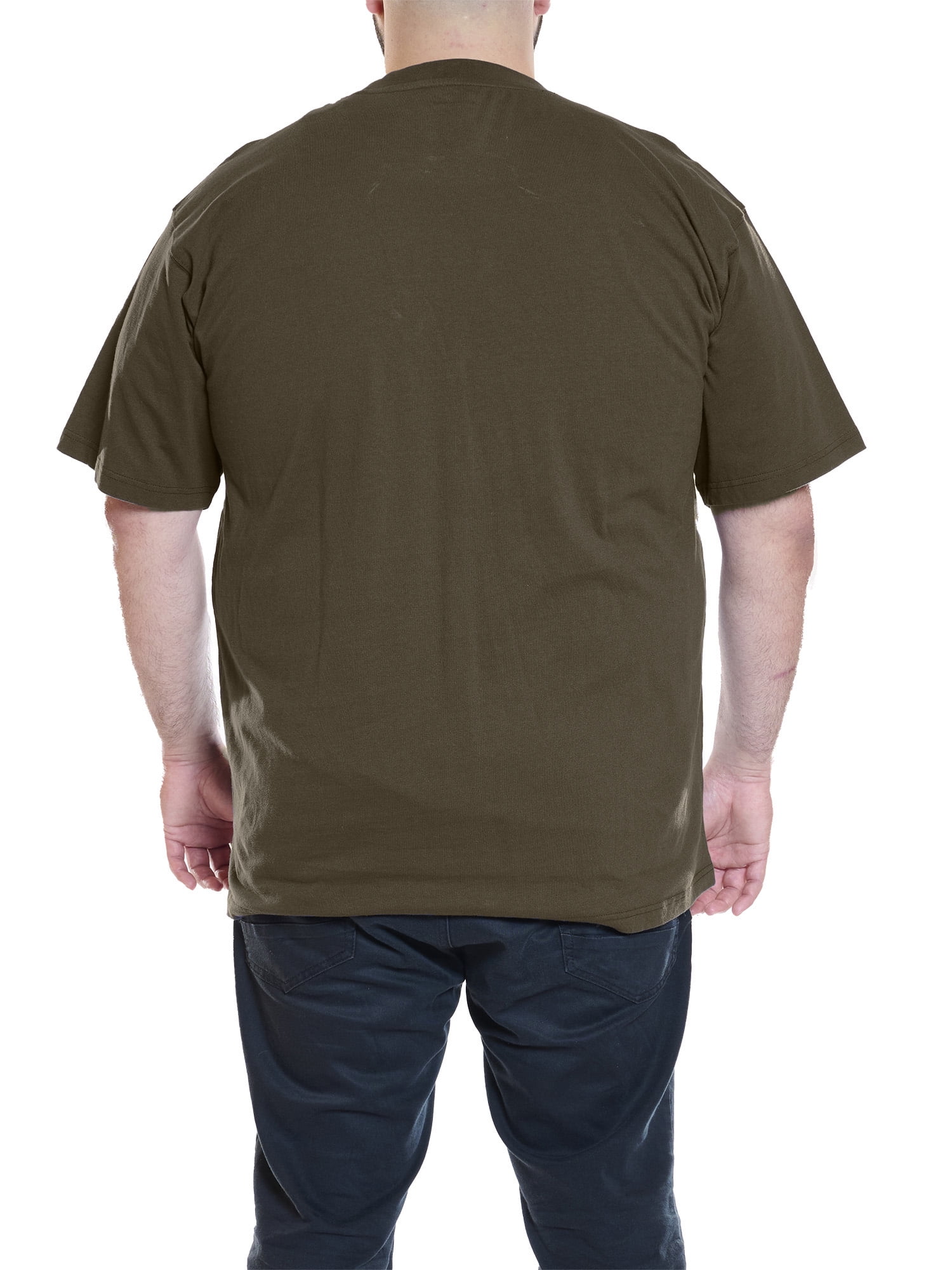 Wrangler Men’s Big and Tall Cotton Pocket T-Shirt, Sizes 1XL-6XL