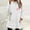 White, variant on Women's Winter Warm Sherpa Lined Fleece Crewneck Sweatshirt Pullover Loungewear Tunic Tops Blue XL