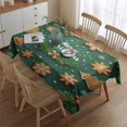 thumbnail image 2 of Rectangle Table Cover New Christmas Tree Pine Tree Tablecloth,Pattern Foldable Table Covers for Picnic Party Halloween Fall Thanksgiving Christmas, 2 of 5