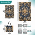 thumbnail image 2 of Luxurious Mandala Extra Large Picnic Beach Blanket Waterproof Sand Proof Portable Outdoor Mat 80x118, 2 of 9