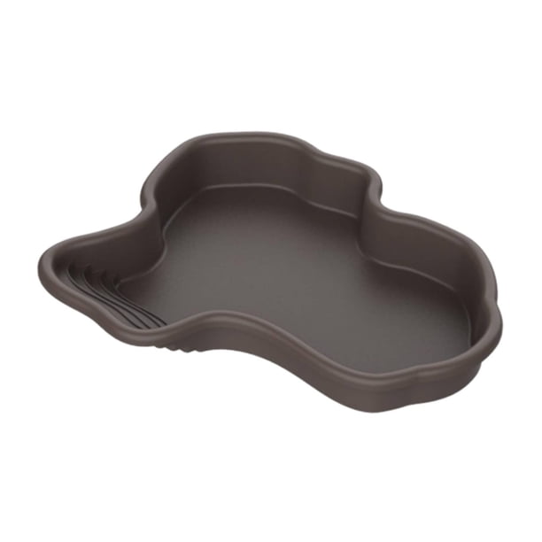 Piscina para reptiles, comedero y bebedero para geckos, tortugas y dragones barbudos. Estilo A