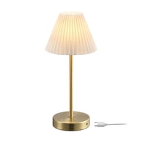 Globe Electric 91009566 14" Tall Led Buffet Table Lamp - Brass