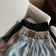 thumbnail image 5 of KAUOD Girls Ruffle Shorts Elastic High Waist Loose Athletic Shorts Wide Leg Cute Casual Mini Short Pants with Pocket, 5 of 6