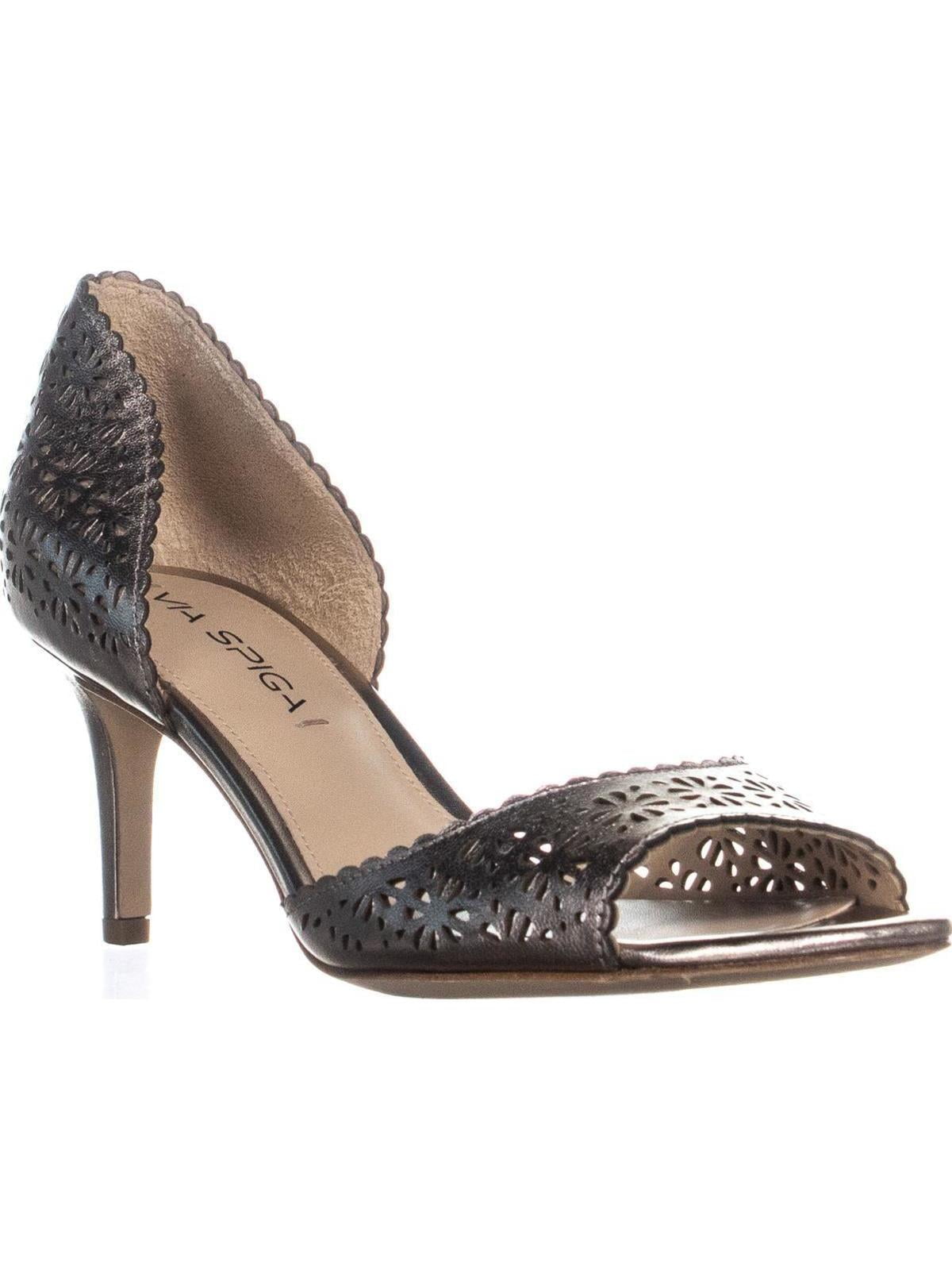 via spiga gold heels