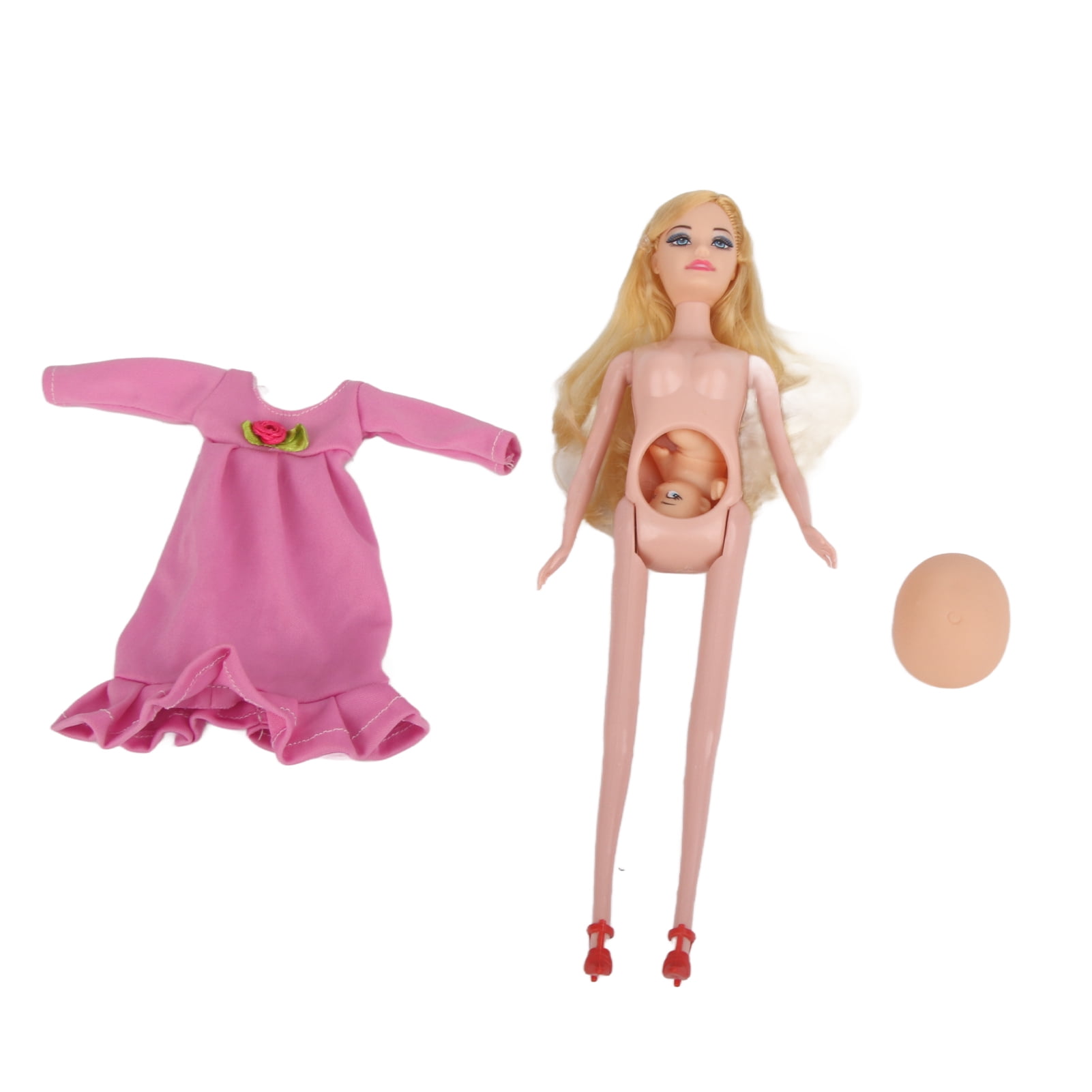 Poupee Maman Enceinte Jouet pour Enfants 11 Pouces Interaction Parent Enfant pour la Maison Walmart