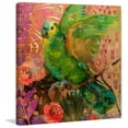 thumbnail image 7 of "Great Green Parrots" Painting Print on Wrapped Canvas, 7 of 7