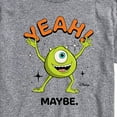 thumbnail image 3 of Monsters Inc. - Mike Yeah Maybe  - Men's Short Sleeve Graphic T-Shirt, 3 of 5