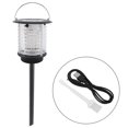 thumbnail image 1 of Luz LED acrílica con energía solar, lámpara antimosquitos para insectos y plagas, lámpara para césped y jardín (negro), 1 of 8