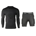 thumbnail image 1 of Professional Goalkeeper Armor Uniforms Football Goalkeeper Jerseys Thicken EVA Sponge Elbow Goalkeeper Sports Uniforms, 1 of 9