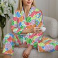 thumbnail image 6 of Sikiie easter eggs Print Pajamas for Women Set, Womens Pajama Sets, Lounge Sets for Women, 2pjs for Women-Small, 6 of 7