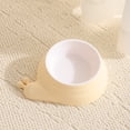 thumbnail image 2 of Slanted Pet Feeding Bowl for Cats and Small Dogs Plastic Neck Protection Food Dish Tilted Design for Easy Eating Non-Slip Base Prevent Messy Spills, 2 of 3