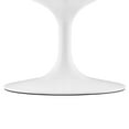 thumbnail image 3 of Modway Lippa 28" Round Terrazzo Coffee Table in White White, 3 of 7