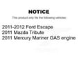 thumbnail image 2 of CMX Front Left (Driver Side) Disc Brake Caliper SLC-18B5294 for Car Ford Escape Mazda Tribute Mercury Mariner, 2 of 10
