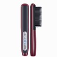 thumbnail image 1 of Peine recto para estilizar el cabello, artefacto, rizador y alisador de cabello, rizador de cabello perezoso femenino de doble uso, férula de anión, 1 of 4