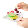 thumbnail image 4 of My Melody Sanrio-plato de cena de Hello Kitty para bebé y niño, vajilla Kawaii con platillo, platos de fruta, bandeja de aperitivos de dibujos animados, regalo3404, 4 of 5