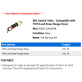 thumbnail image 2 of Idle Control Valve - Compatible with 1995 Land Rover Range Rover, 2 of 2